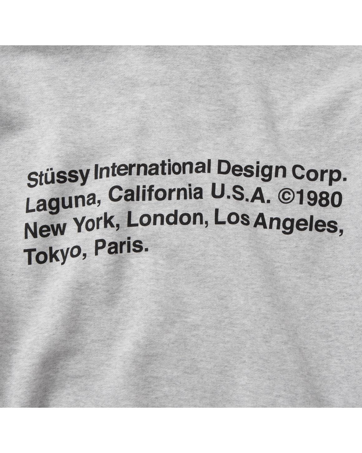 Stüssy 8Ball Corp プリント グレー Mサイズ 希少デザイン グレー 希少デザイン Stüssy Corp プリント Mサイズ 8Ball