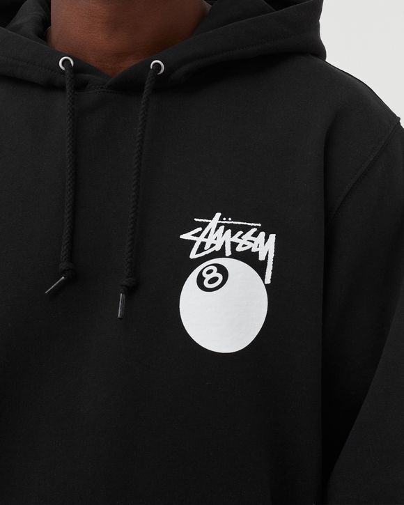 Stussy 8 Ball Hoodie Black - black