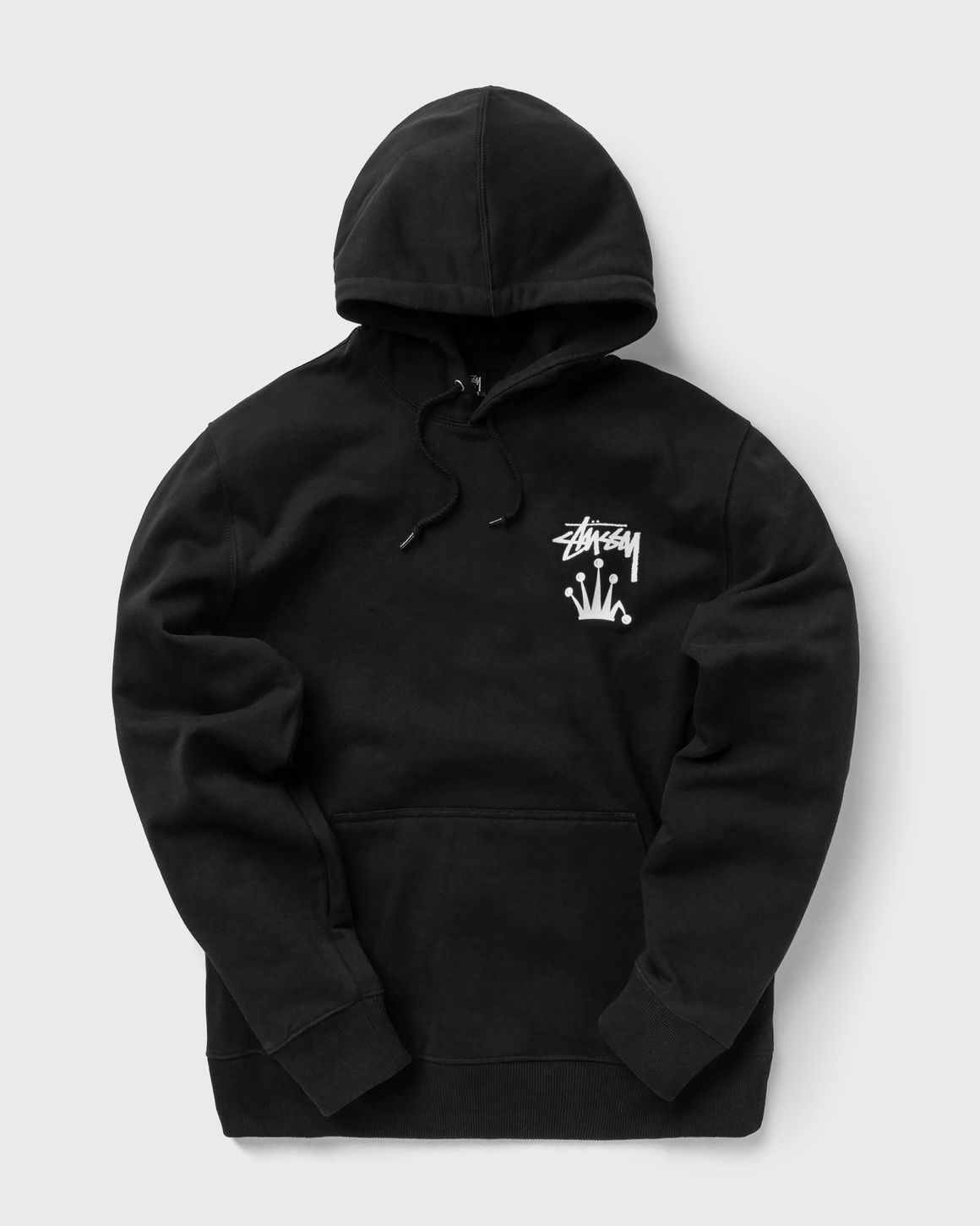 STUSSY STOCK CROWN HOODIE Mサイズ Stussy Crown Band Zip Hoodie Black Men's - FW24 - US