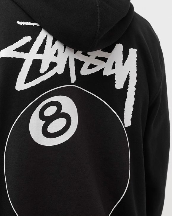 Stussy 8 Ball Hoodie Black - black