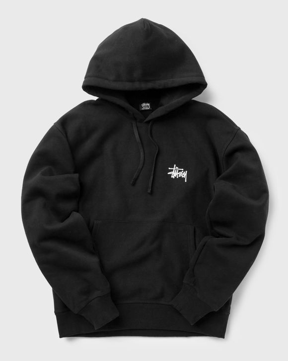 Stussy raised basic logo sales hoodie