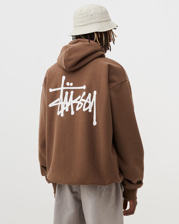 versieren De lucht Communistisch Stussy Basic Stussy Hood Brown | BSTN Store