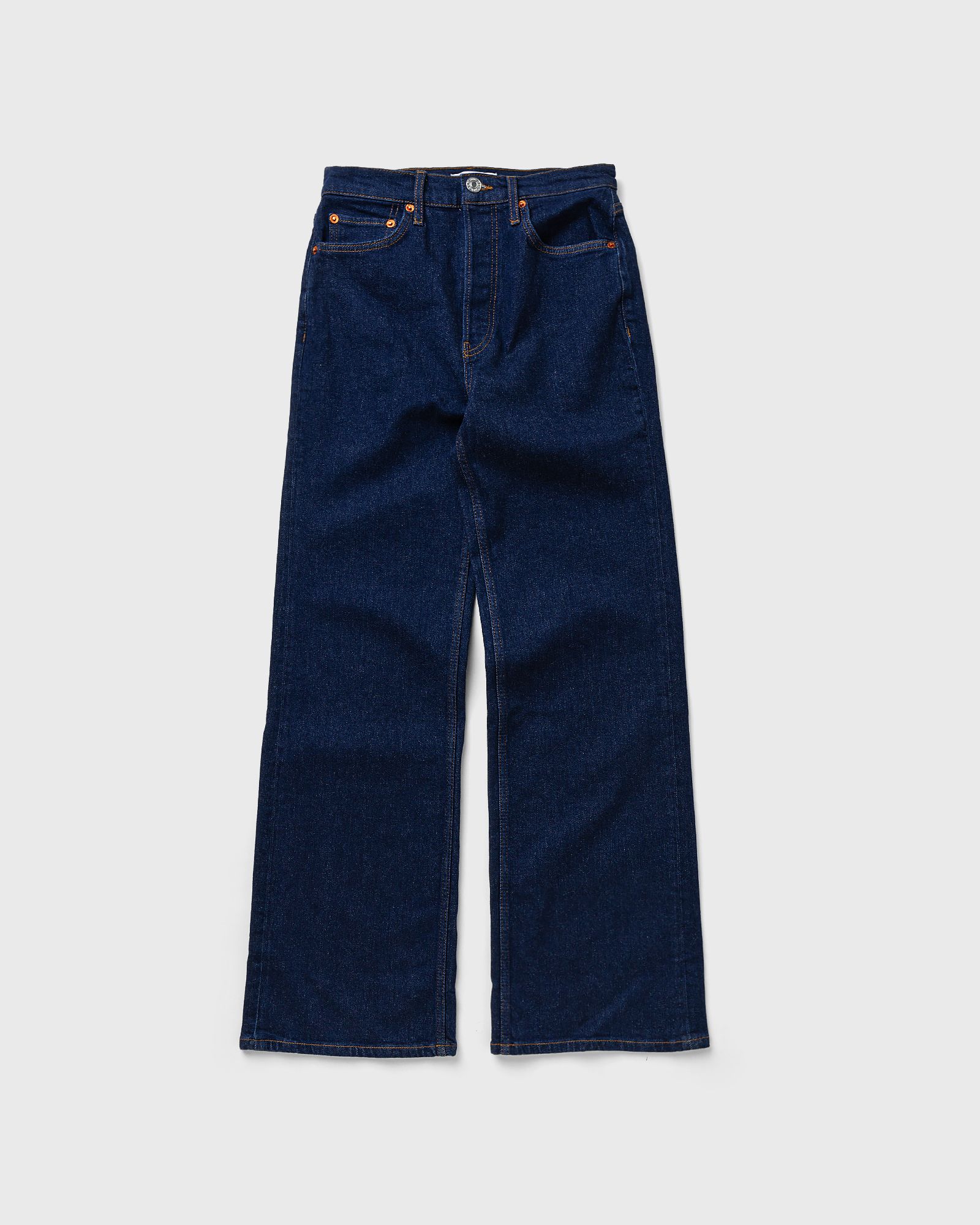 Re/Done - 70s ultra high rise wide leg women jeans blue in größe:m