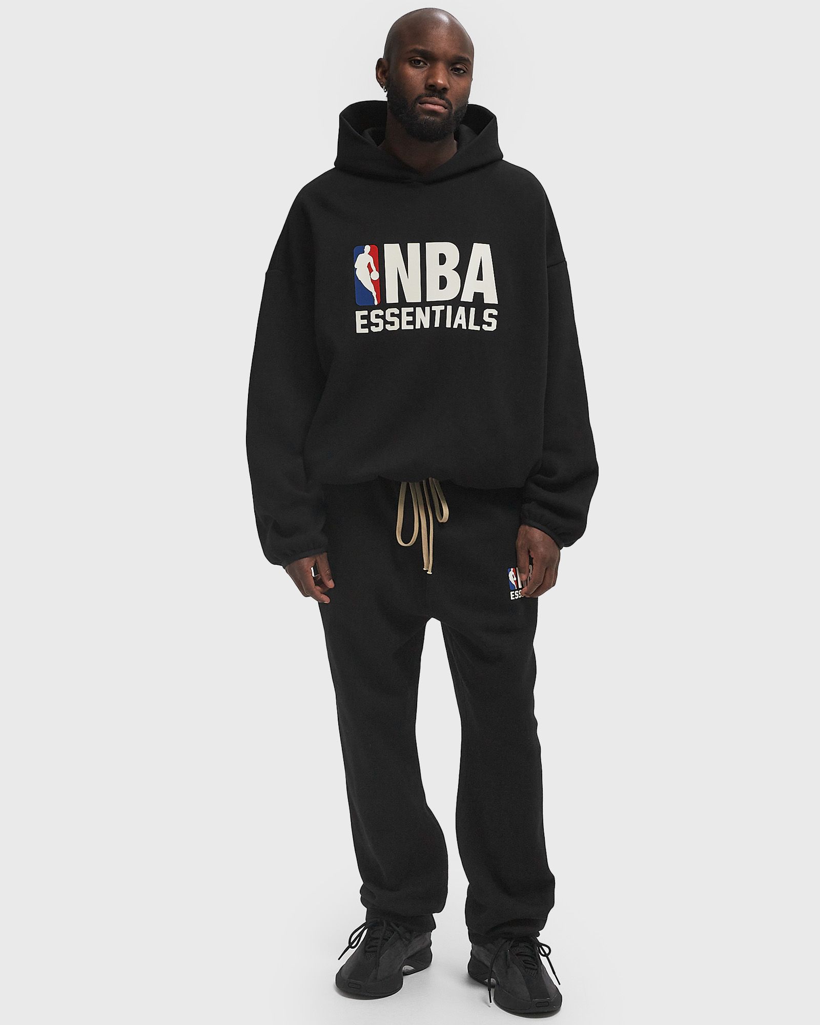 F*☆様 期間限定価格 FEAR OF GOD ESSENTIALS NBA B Fear of God Essentials NBA Hoodie Light Heather Men's - FW24