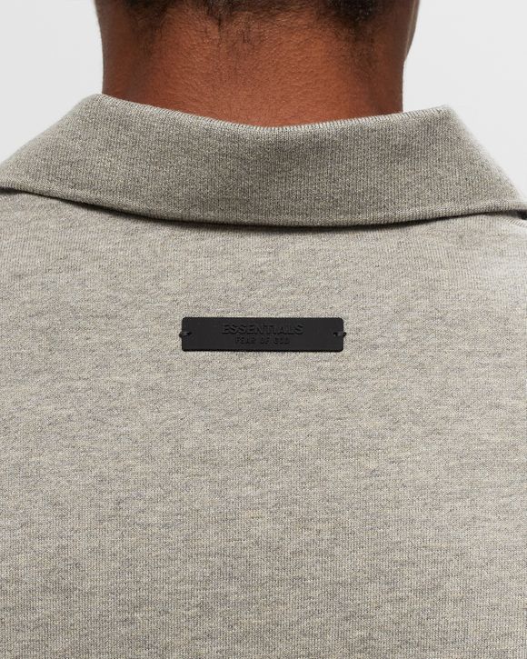 Fear of God Essentials FLEECE POLO Grey | BSTN Store