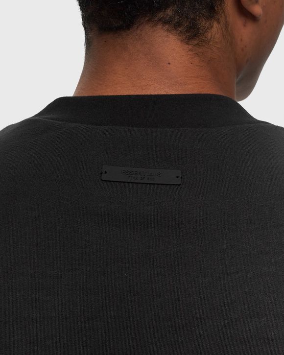 Fear of God Essentials HEAVY FLEECE CREWNECK Black | BSTN Store