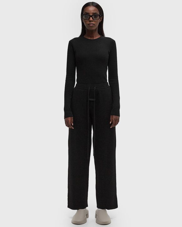 Thumbnail - WAFFLE FITTED LONG SLEEVE SWEATER