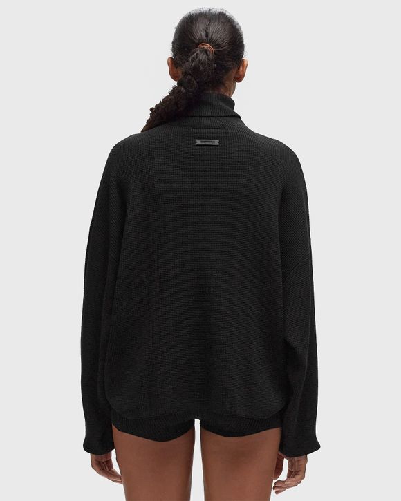 WAFFLE TURTLENECK