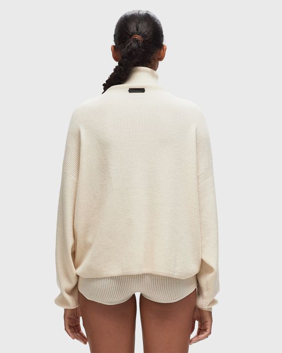 WAFFLE TURTLENECK