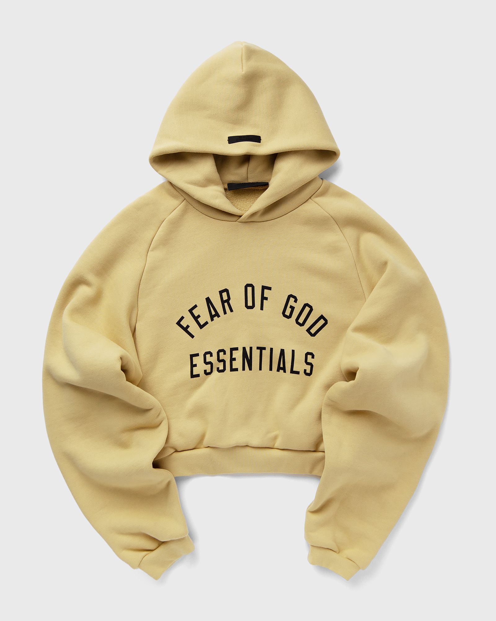 FLEECE CROPPED HOODIE