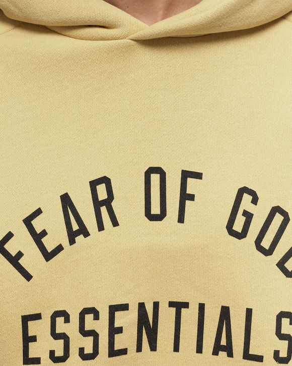 FLEECE CROPPED HOODIE