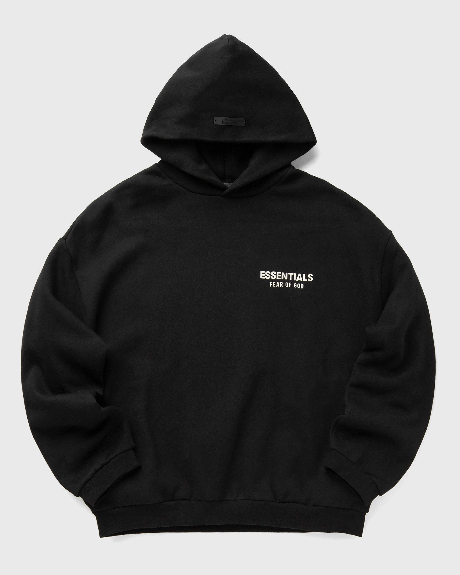 Fear of God Essentials FLEECE HOODIE Black | BSTN Store