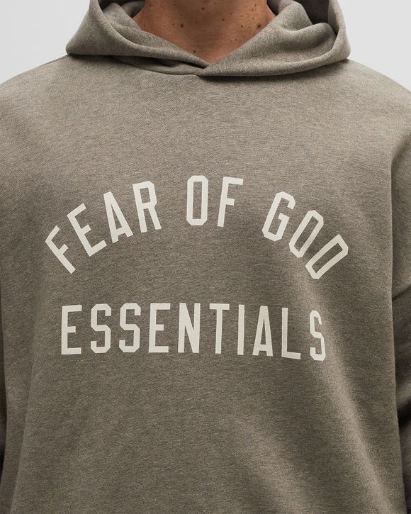 Fear of God Essentials FLEECE HOODIE Grey | BSTN Store