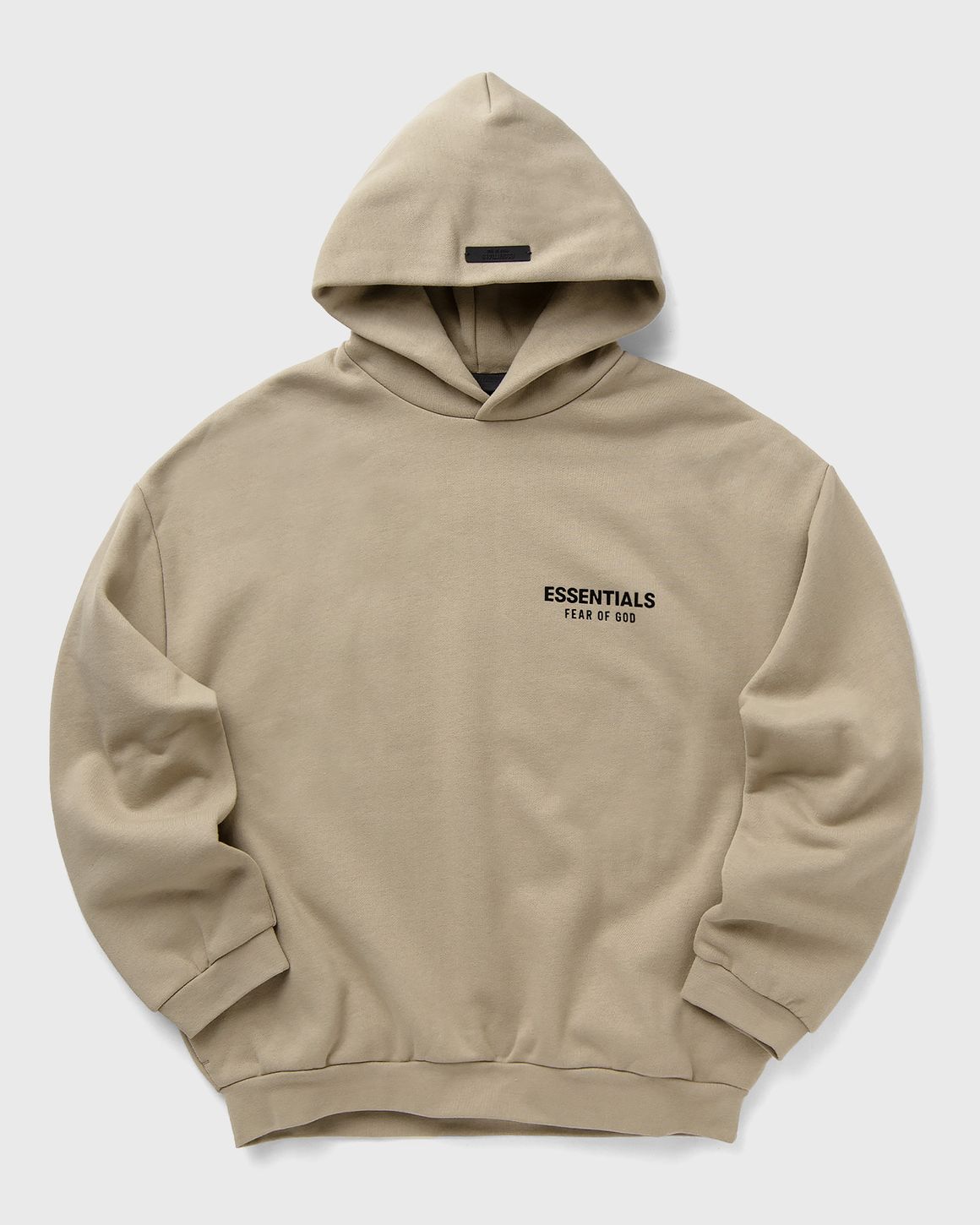 Fear of god beige hoodie on sale