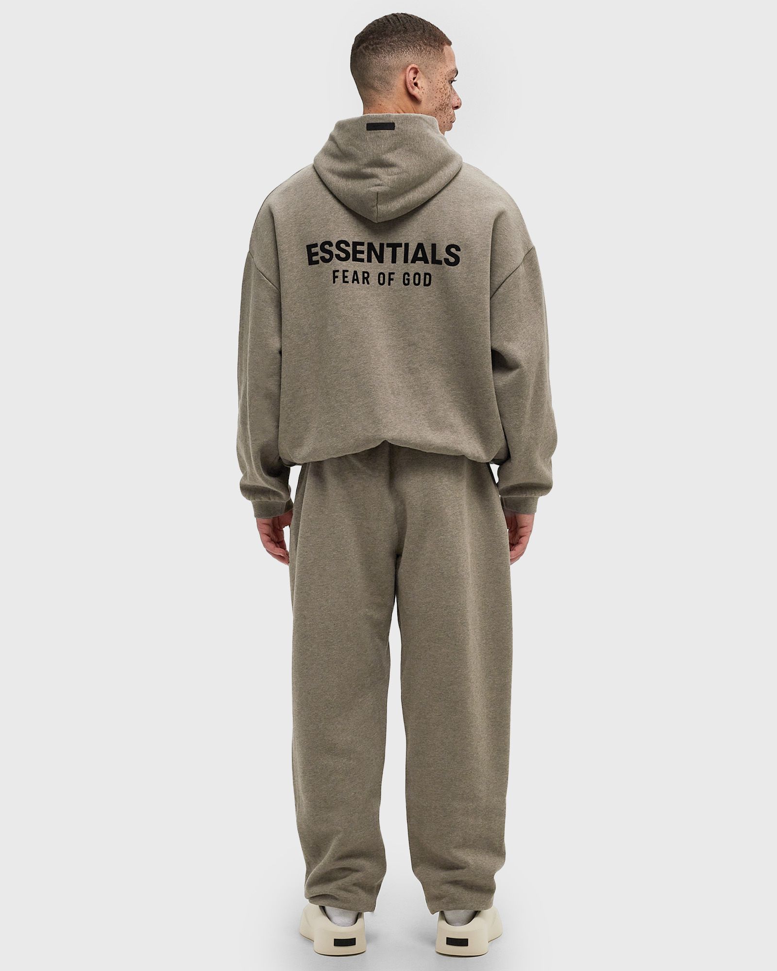 Fear of God Essentials FLEECE HOODIE Grey | BSTN Store