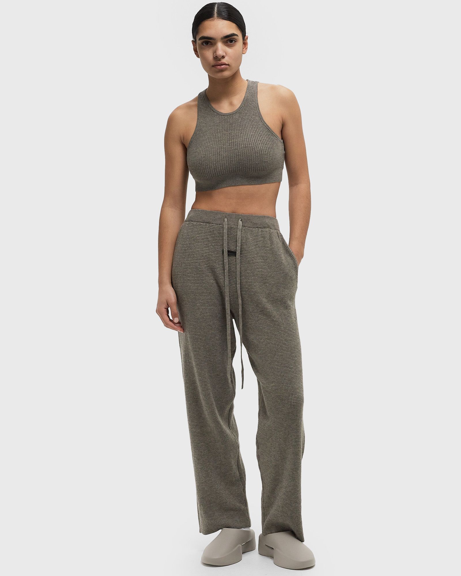 WAFFLE RELAXED PANT