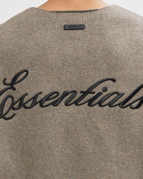 WAFFLE CREWNECK SWEATER