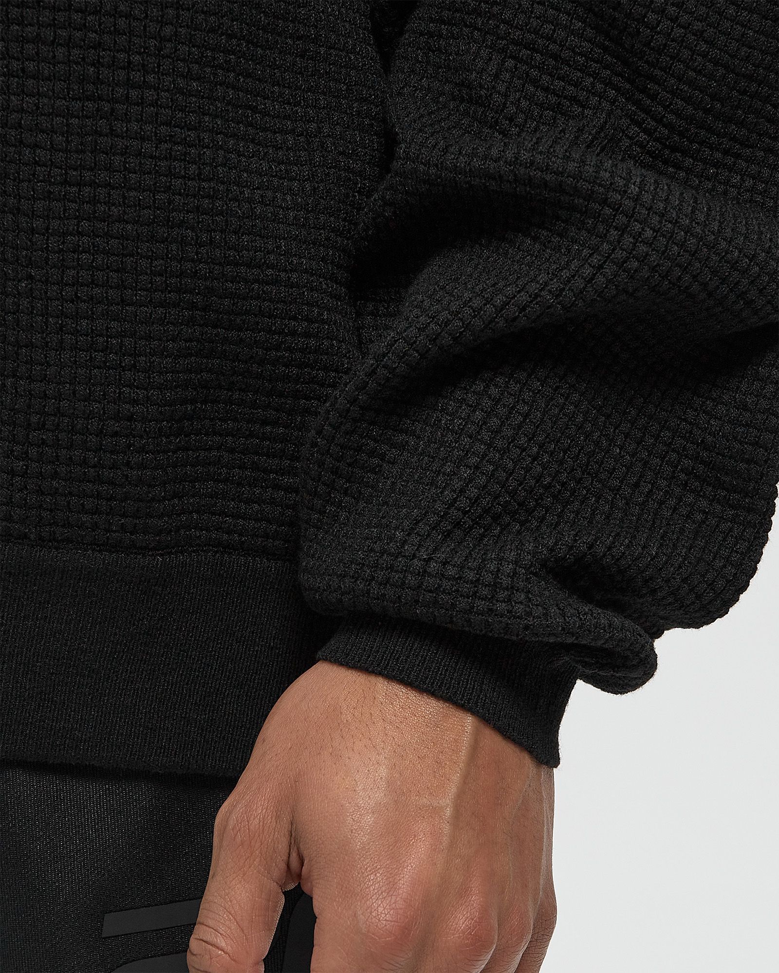 WAFFLE CREWNECK 90'S SWEATER