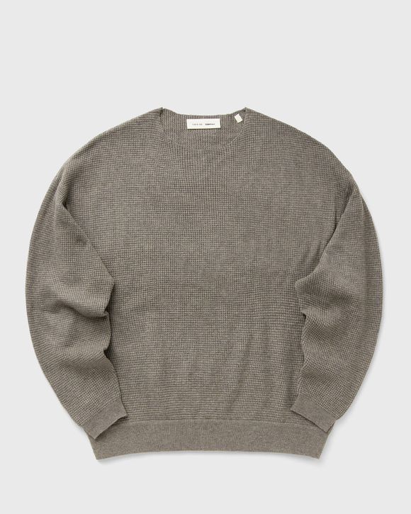 WAFFLE CREWNECK 90'S SWEATER