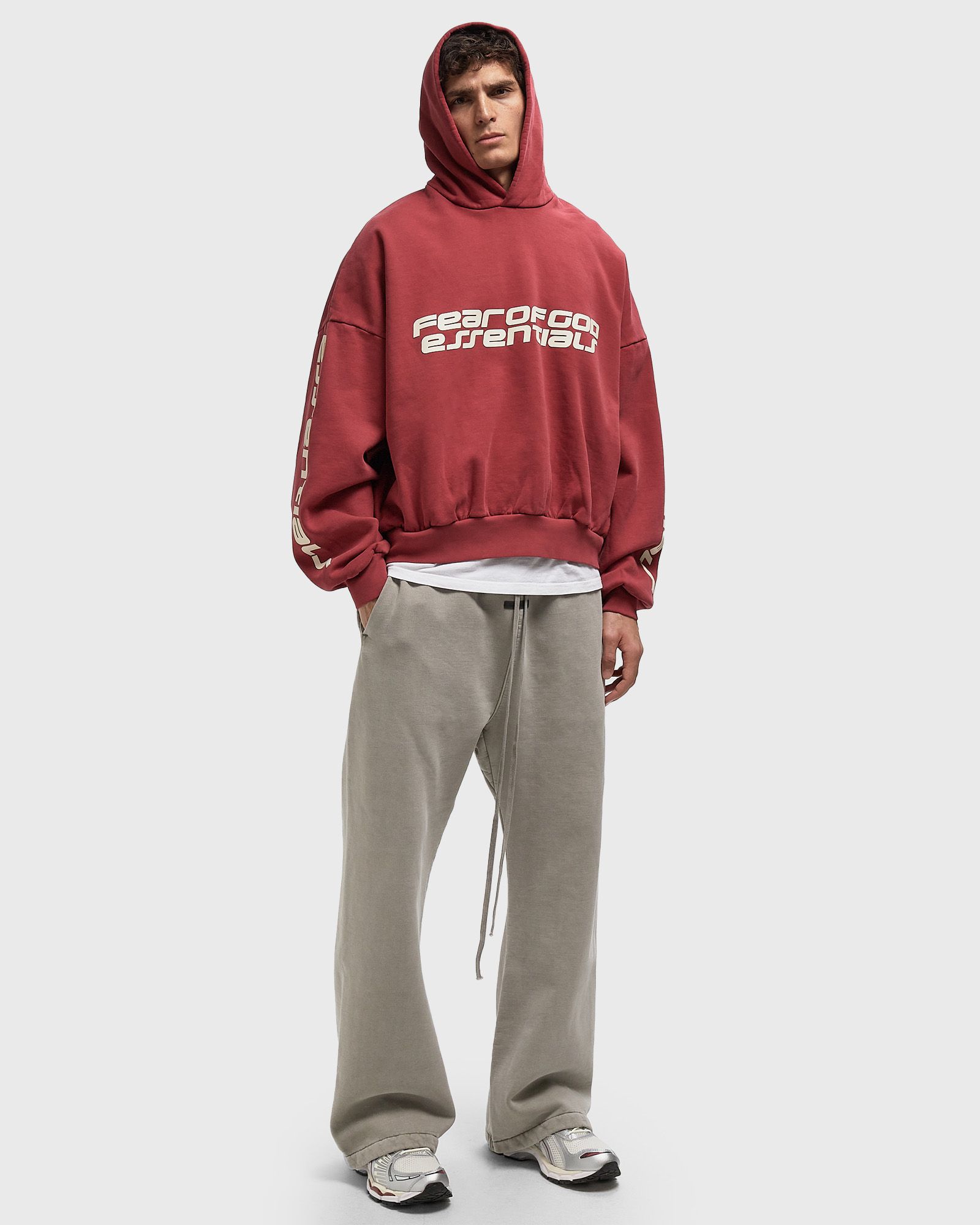 Felpa Fear Of God Essentials Giallo Giardino (F/W23) - Taglia M