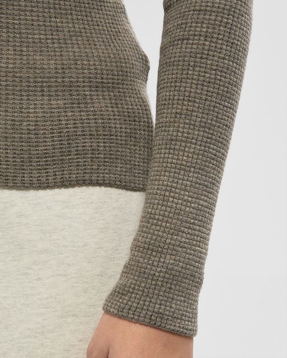 WMNS WAFFLE LONG SLEEVE TOP