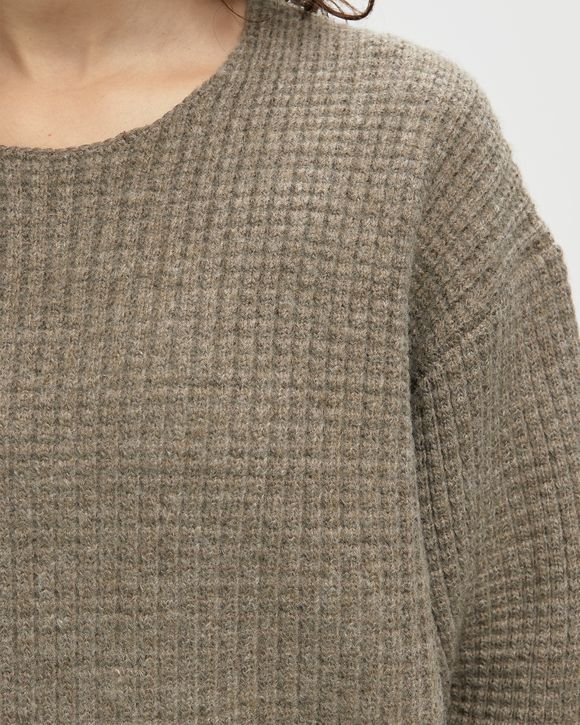 WMNS HEAVY WAFFLE 90'S SWEATER