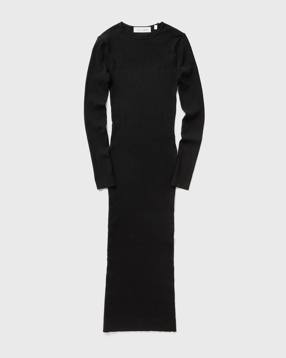 WMNS RIB LONG SLEEVE DRESS