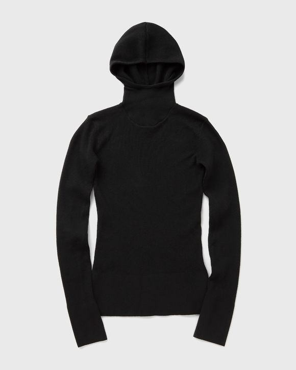 WMNS LONG SLEEVE HOODED RIB TOP