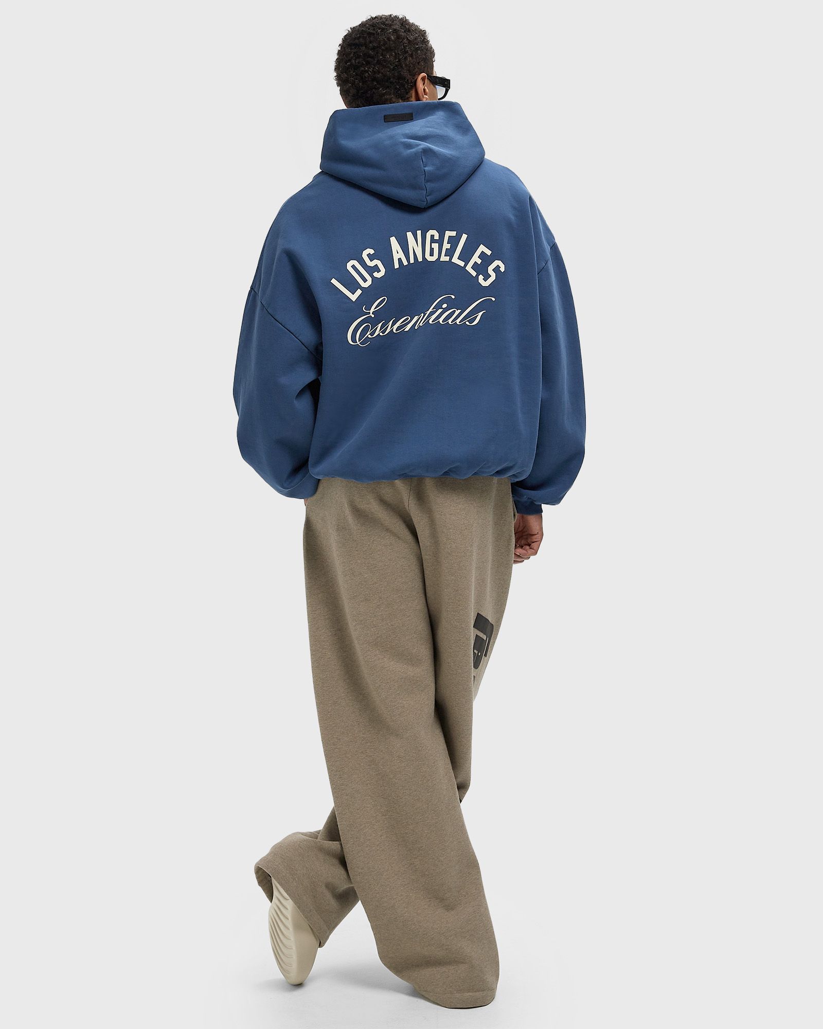 Fear of God Essentials DODGERS SPORT HOODIE Blue | BSTN Store