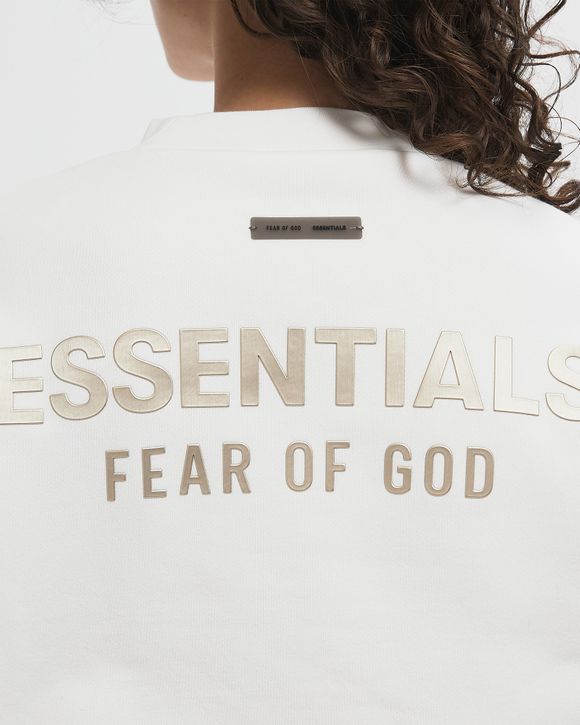 Fear of God Essentials WMNS CLASSIC FIT CREWNECK White