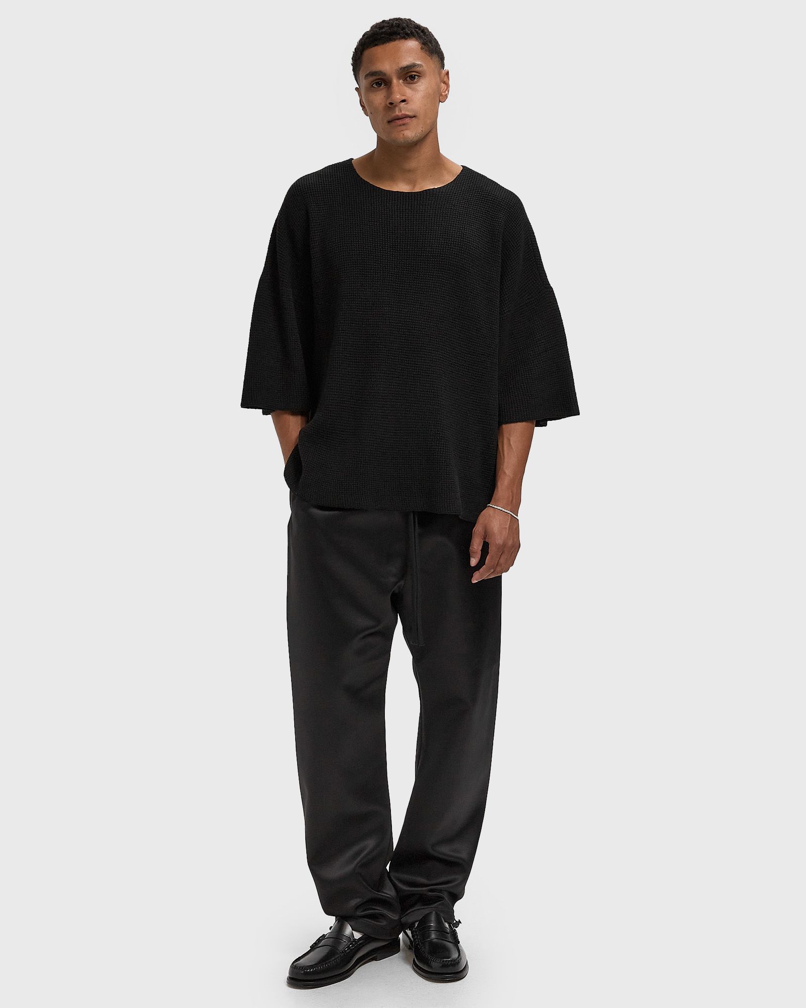 WAFFLE SHORT SLEEVE TEE