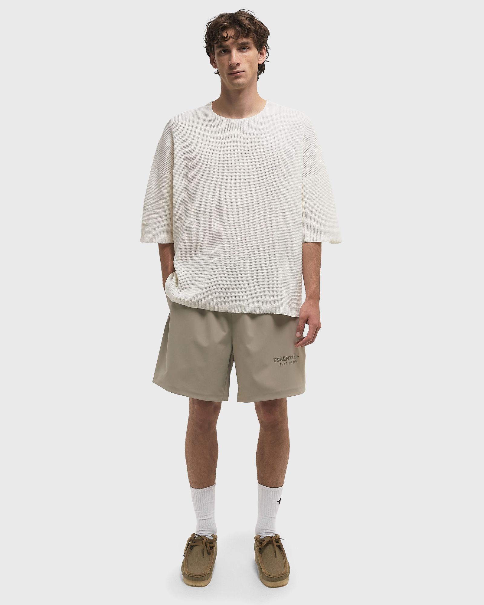 WAFFLE SHORT SLEEVE TEE