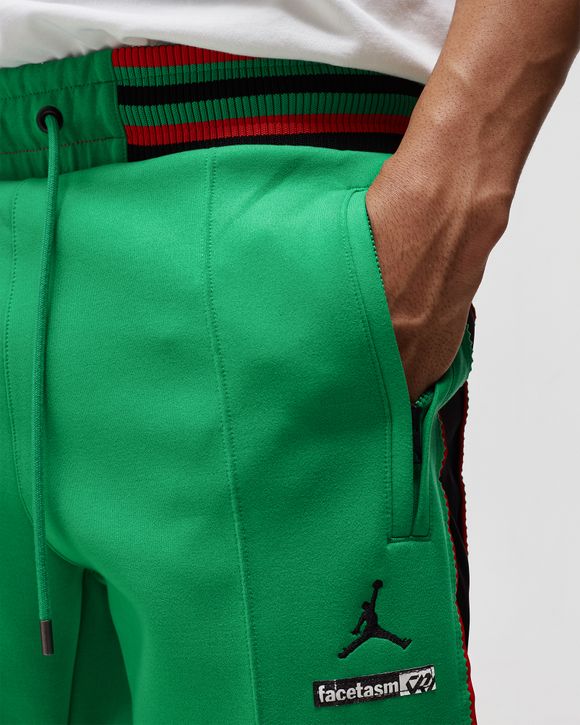 Jordan WHY NOT? X FACETASM TRACK PANT Green - STADIUM GREEN/BLACK/CHALLENGE  RED/BLACK