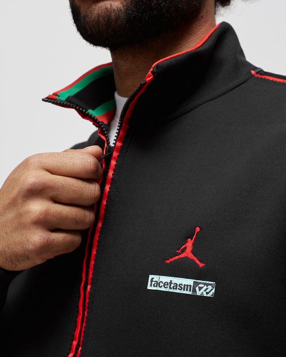 Jordan Why Not? x Facetasm Track Jacket Black - BLACK/BLACK/CHALLENGE  RED/CHALLENGE RED