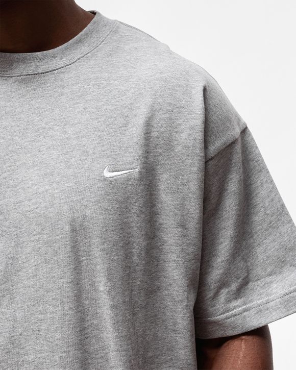 Nike NRG SOLO SWOOSH Tee Grey DK GREY HEATHER WHITE