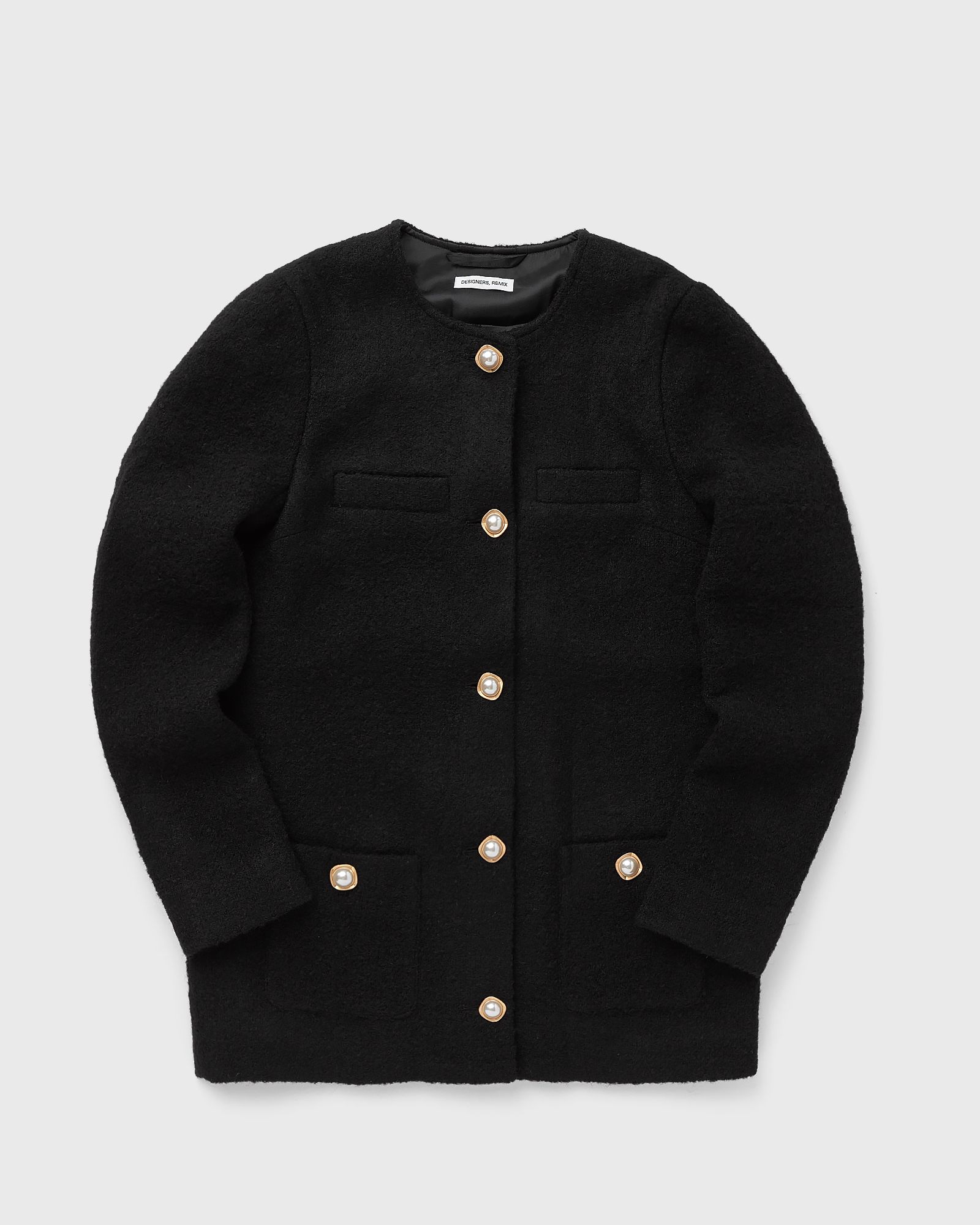 Designers, Remix - alaska button jacket women coats black in größe:s
