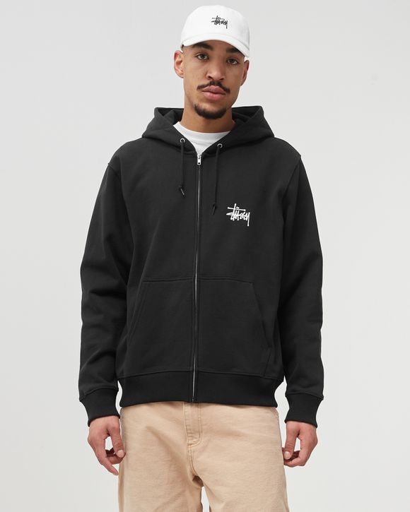 Stussy Basic Zip Hoodie Black black