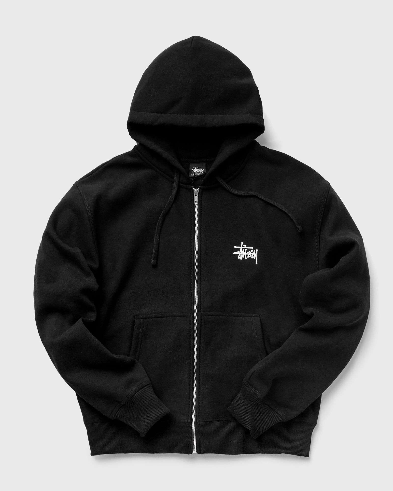 STUSSY BASIC ZIP FOOD ブラック Sサイズ STUSSY ステューシー BASIC ZIP HOOD 1974259 [full zip hooded