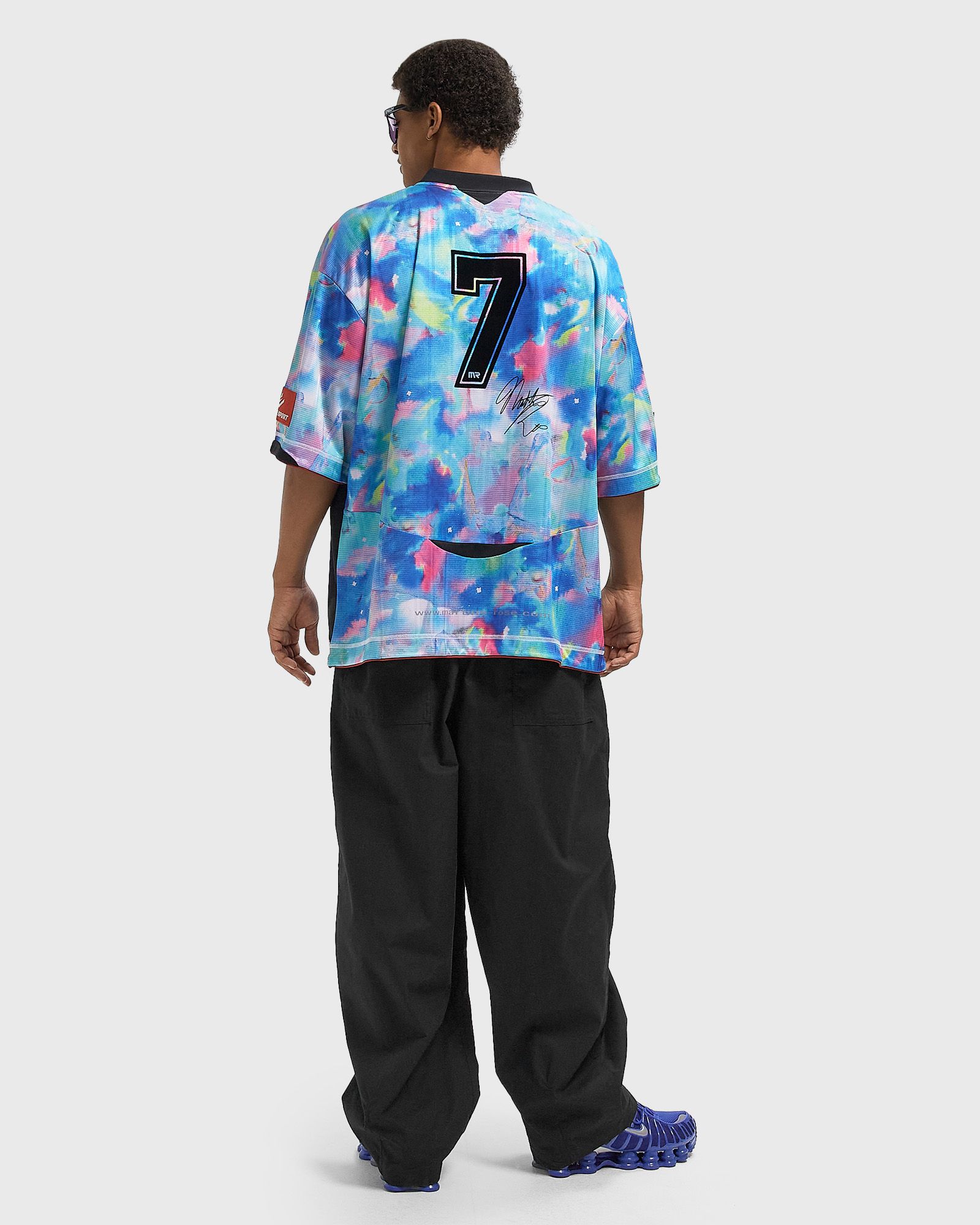 PRINTED FOOTBALL TOP