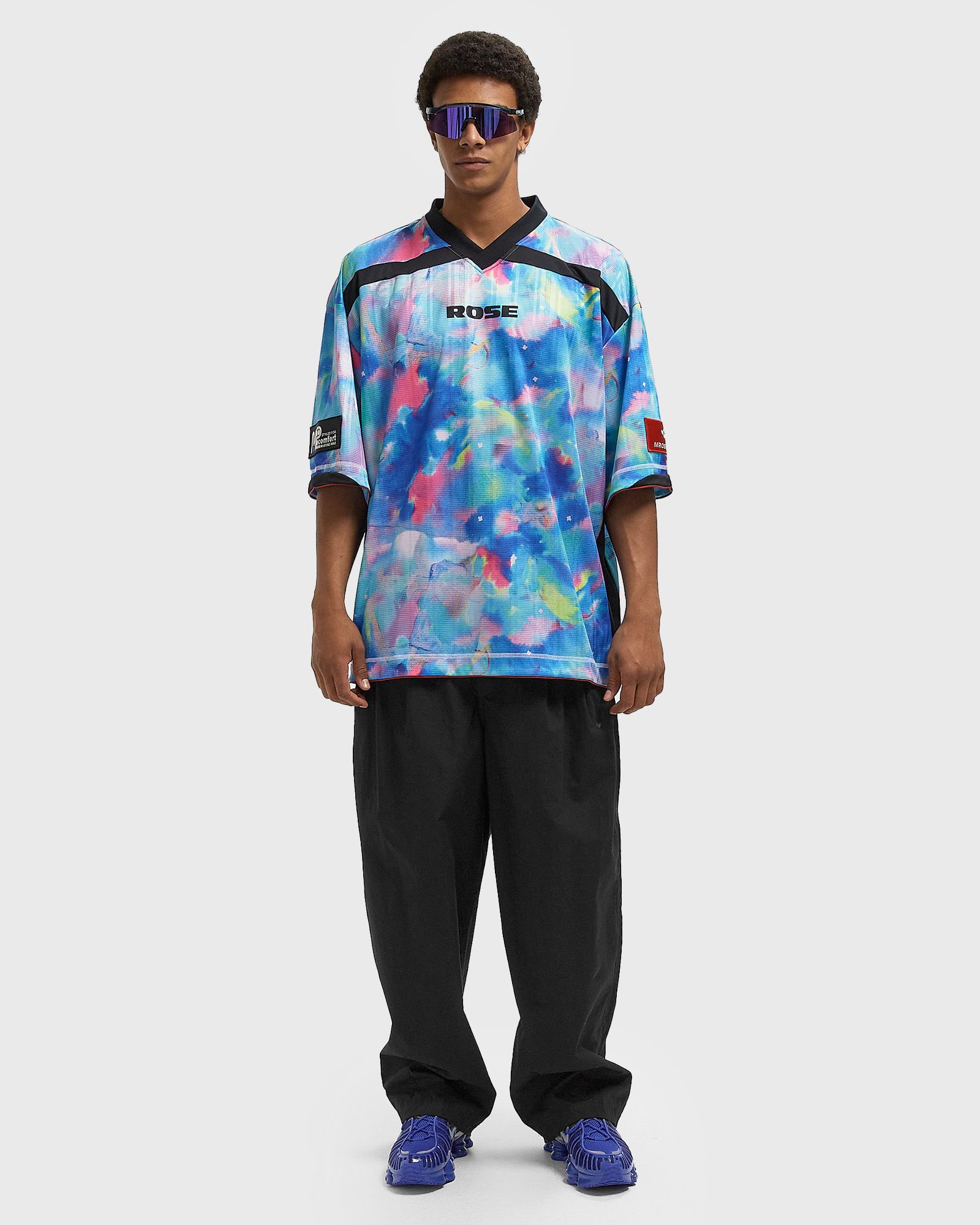 PRINTED FOOTBALL TOP