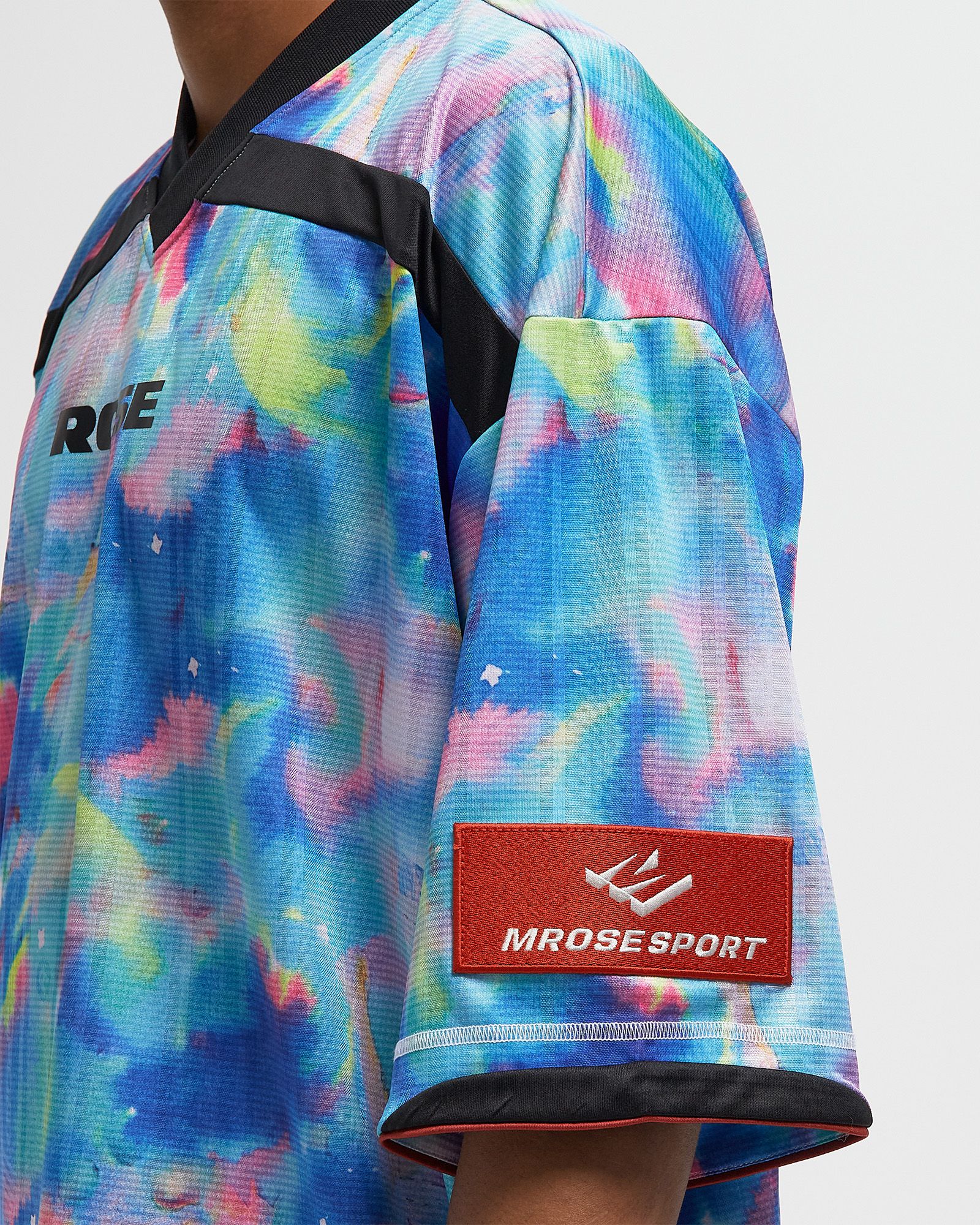 PRINTED FOOTBALL TOP