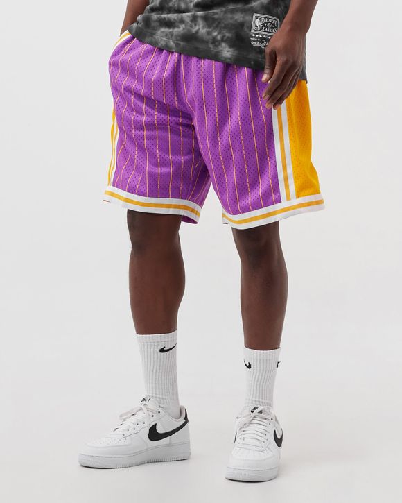 LA LAKERS NEON WORLD SWINGMAN SHORTS