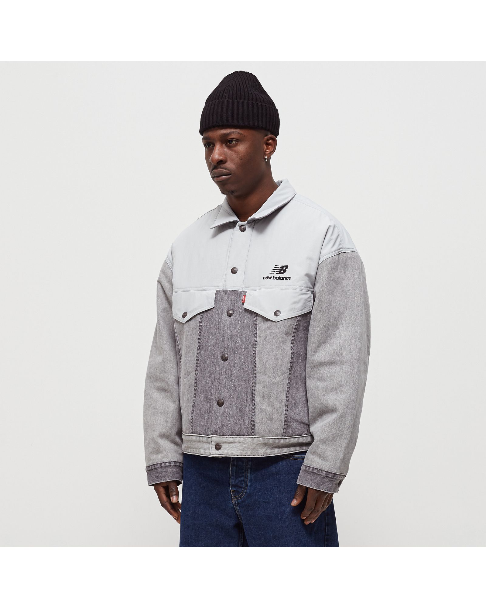 LEVIS X NEW BALANCE REVERSIBLE TRUCKER JACKET