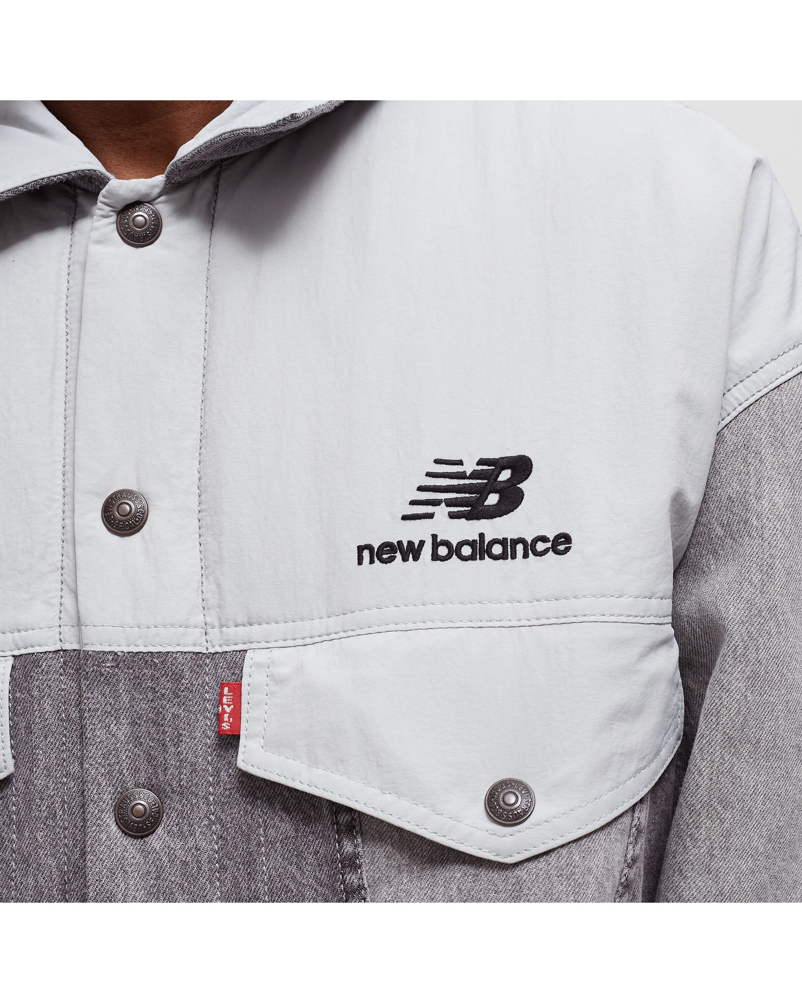 LEVIS X NEW BALANCE REVERSIBLE TRUCKER JACKET