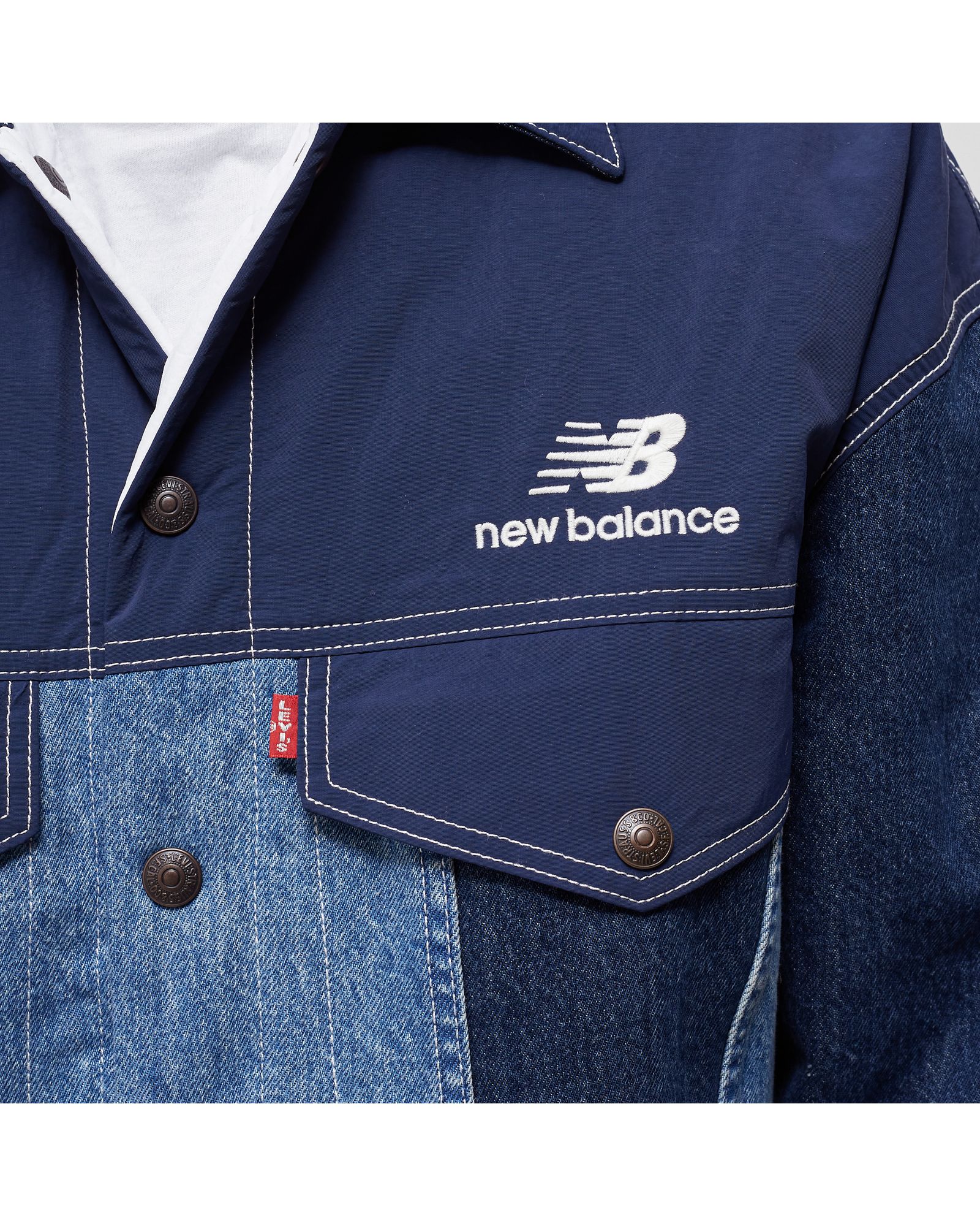LEVIS X NEW BALANCE REVERSIBLE TRUCKER JACKET