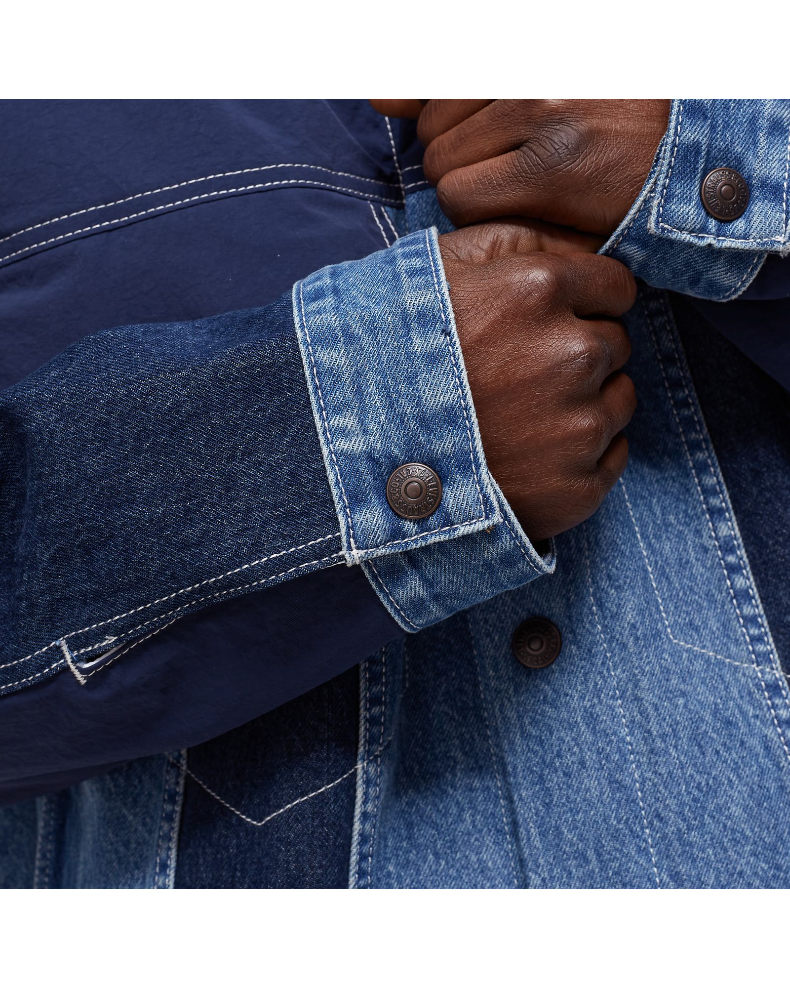 LEVIS X NEW BALANCE REVERSIBLE TRUCKER JACKET