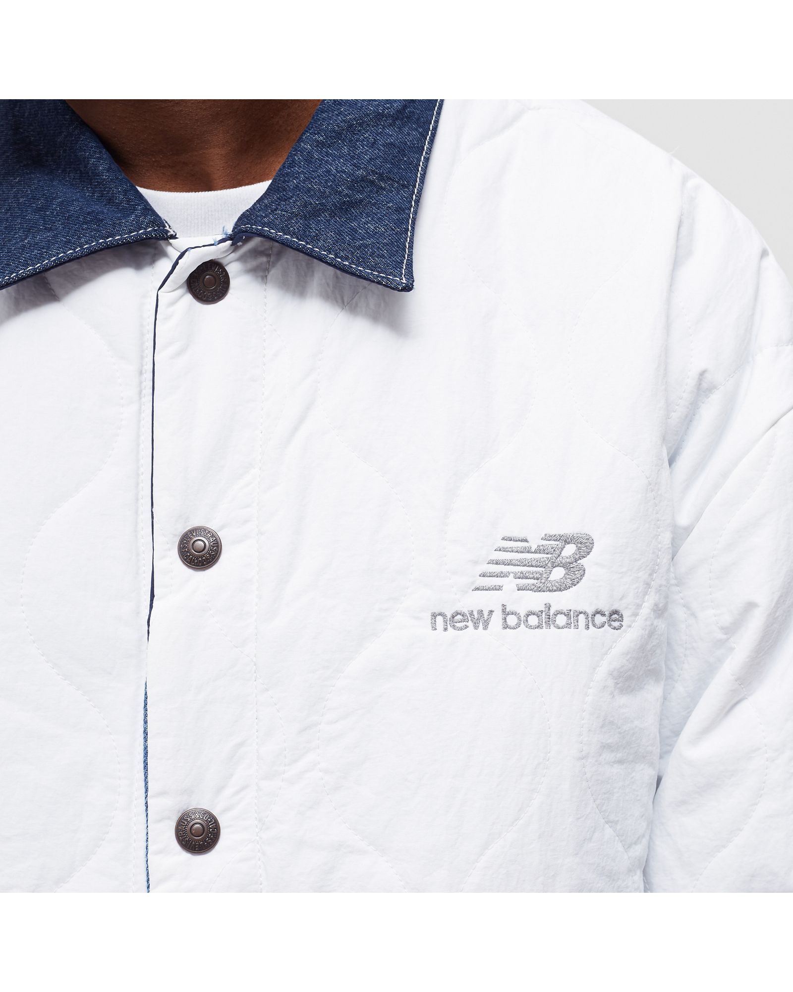LEVIS X NEW BALANCE REVERSIBLE TRUCKER JACKET