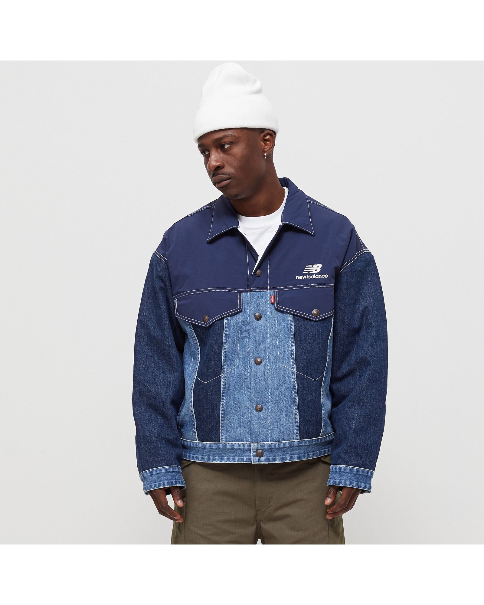 LEVIS X NEW BALANCE REVERSIBLE TRUCKER JACKET