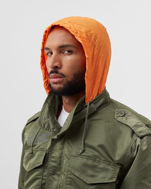 PATTA Patta x Alpha Industries M-65 BSTN Jacket Green Store 