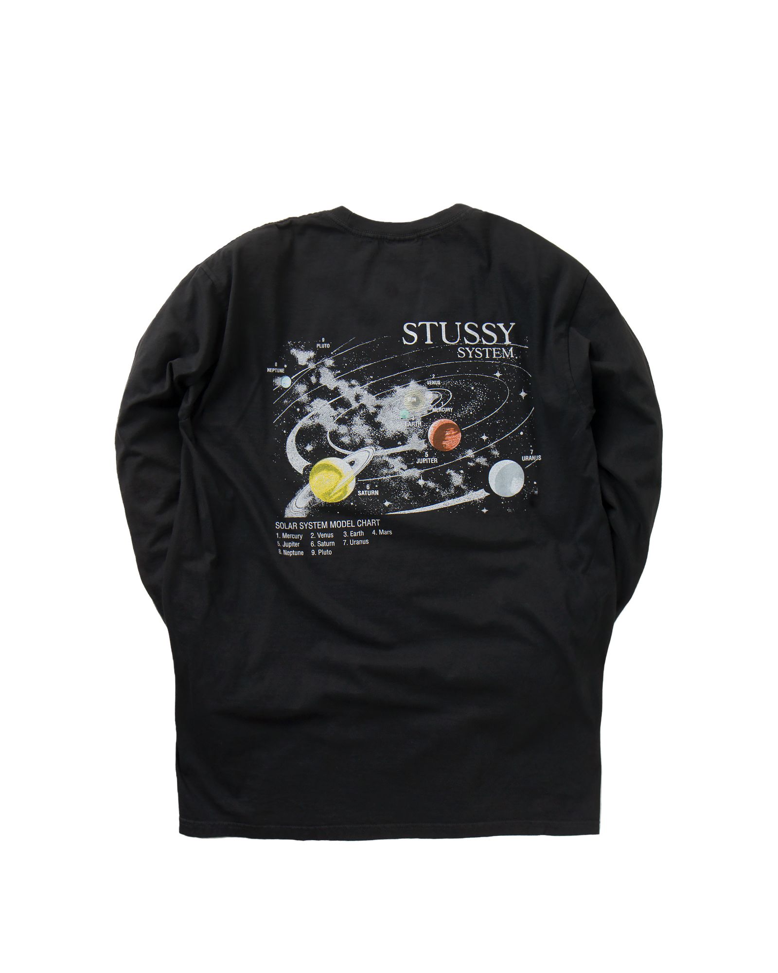 SOLAR SYSTEM PIG. DYED LS TEE